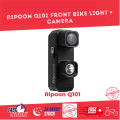 Ripoon Q100 Rear and Q101 Front Bicycle Integrated light and camera bike dash cam minimalist alternative to Cycliq. 