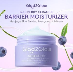 GLAD2GLOW Moisturizer Cream Gel All Variant 30gr - Krim Wajah Glad2Glow
