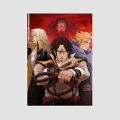 White Paper Wall Poster Classic Anime Castlevania Posters and Prints Home Bar Decor Interior Mural Room Decoration Art Painting Fans Collection Gifts. 