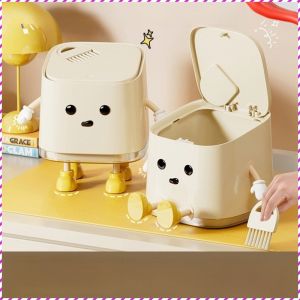 Garbage Bin Easy to Clean Garbage Bag Stackable Recyclable High Value Sofa Convenience Storage