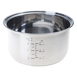 Grade Stainless Steel Replacement Inner Pot for Rice Cooker Nonstick Pan Inside Bowl with Heat Conductive Base