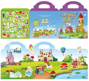 [SG Seller] Reusable Sticker Book for Kids with Stickers Gift Goodie Bag