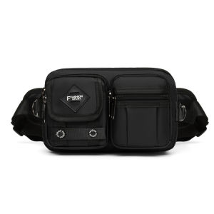 ความจุเยอะของผู้ชายกระเป๋าคาดเอวกีฬาหลายช่องกระเป๋าสะพายข้างกระเป๋าคาดหน้าอกกระเป๋าวิ่ง