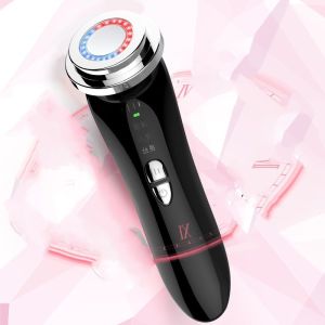 Điện di siêu âm Mát xa ánh sáng đỏ và xanh lam trẻ hóa da EMS photon