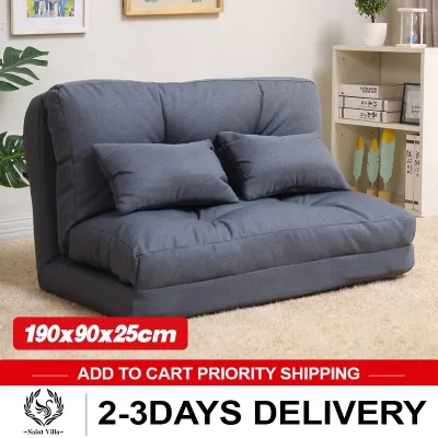 JUANS HOME Sofa bed Fabric foldable sofa bed foldable multifunctional tatami