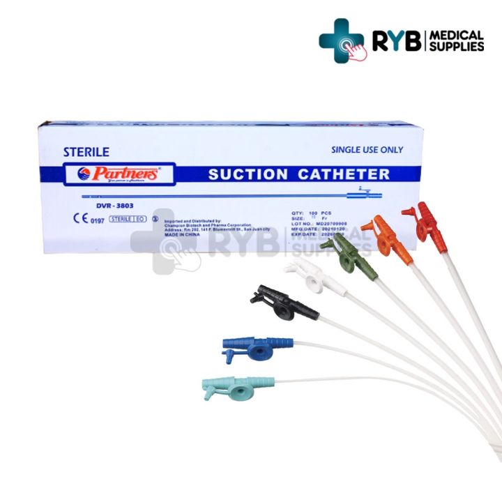 Suction Catheter / Suction Tips (Sold per piece) Fr. 5, 8, 10, 12, 14 ...