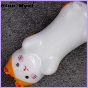 tantuoye น่ารักเซรามิคญี่ปุ่นรวยแมว Lucky groceries งานฝีมือลูกแมวเซรามิคตะเกียบชั้นวางครัวเรือนเครื่องประดับลูกแมว