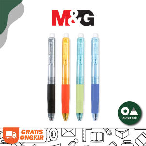 Pulpen Cetek Erasable M&G Wipe 0.5mm Black bisa di hapus