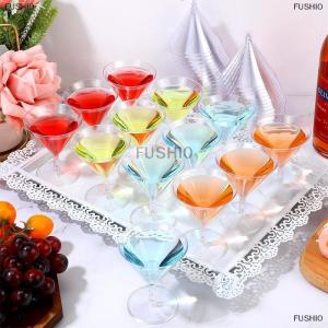 [COD] FUSHI0 10Pcs Thời Trang Rượu Vang Đảng Rượu Sâm Banh Cocktail Nhựa Rượu Sâm Banh Dùng Một Lần Cốc Bia Whiskey Cup Đảng Bộ Đồ Ăn