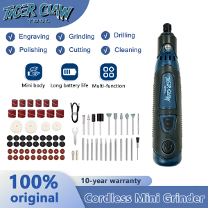 Tiger Claw Tool DC Rotary Tool Grinder Tool Mini Dremel Drill Electric Grinding Polishing Drilling Cutting Engraving  Electric Drill Grinder Set