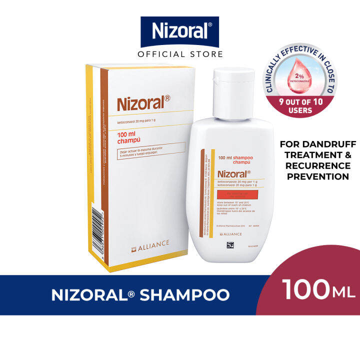 Alliance Pharma Nizoral® 2% Ketoconazole Anti-dandruff Shampoo 100ml ...