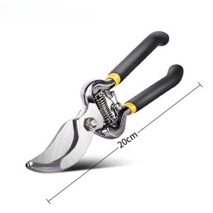 (กรุงเทพพร้อมส่ง) กรรไกรตัดกิ่ง กรรไกรตัดกิ่งไม้ กรรไกรแต่งกิ่ง กรรไกรตัดแต่งกิ่งไม้ กันไกรตัดกิ่ง กรรไกรทำบอนไซ 8 นิ้ว Pruning Shears Garden Scissors