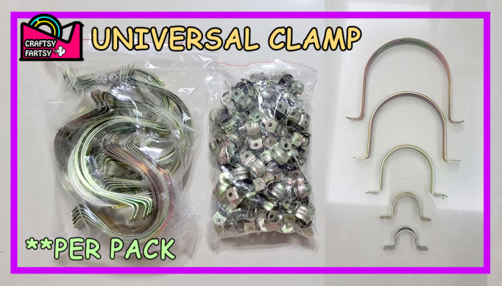 (PER PACK)Universal Clamp/Saddle Clamp for EMT IMC RSC GI Conduit and ...
