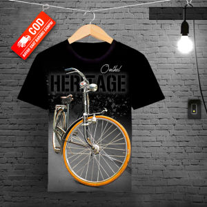 Kaos Oblong Sepeda Onthel / Kaos Distro Pria