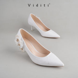 Viditi Sabrina Glitter 6 cm /// Shoes // Sepatu Import Wanita // Hak Tinggi // Wedding // Wisuda // Seserahan // Hangout // Nikah // Sangjit // Prewed