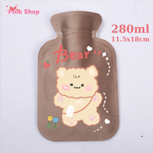 Túi chườm nóng lạnh Hoạt Hình dễ thương lông mịn đa năng giảm đau bụng kinh hạ sốt