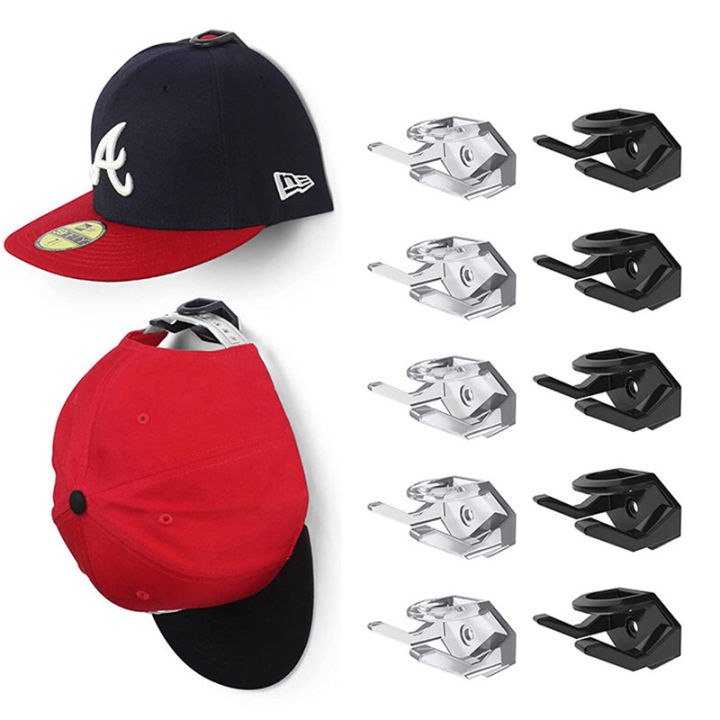 Self Adhesive Hat Racks Baseball Caps Hooks Organizer Cap Capers Holder