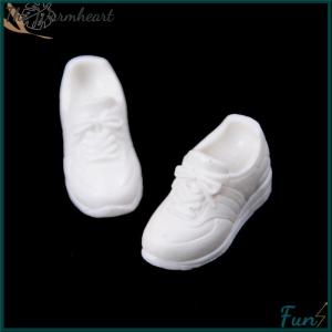 【The Warmheart】 Kawaii White Shoes Suitable For Blyth Doll Shoes Doll accessories