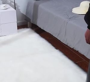Faux Fur Carpet for Living Room Soft Imitation Sheepskin Rugs Bedside Floor Cushion Plush Fluffy Artificial Wool Mat Home Decor