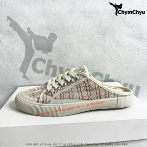 [Xả Lỗ Không Hộp] Giày Sục Nữ Vải Dạ Thoáng Mát Bản Cao Cấp (có Hộp Giày + Hộp Bảo Vệ)