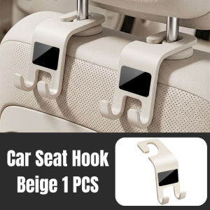 1 PCS Car Hanger Strong Bearing Capacity Vehicle Back Seat Headrest Hook Heavy Load Holder (Single Slot) Accessories