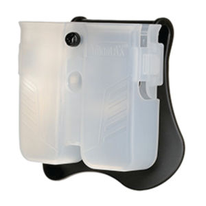 Universal Pouch for Double & Single Stack 360 degree Rotatable Color: FROST CLEAR Made of High Tech Polymer Material Best Quality