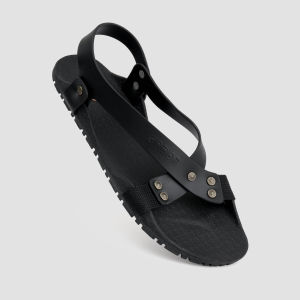 Sandal Gunung Pria Dewasa Terbaru Camou Borneo Black Casual Bahan Tebal Empuk Anti Air