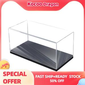 Kocoo สามขนาด1:64กล่องใส่ของแบบใสสำหรับรถยนต์เคสใสสำหรับป้องกันฝุ่นอะคริลิกที่เก็บของแบบแข็ง