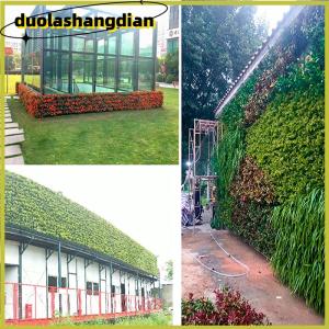 [Duola] Garden Outdoor Plant Wall Flower Pot Container Wall Hanging Vertical Green