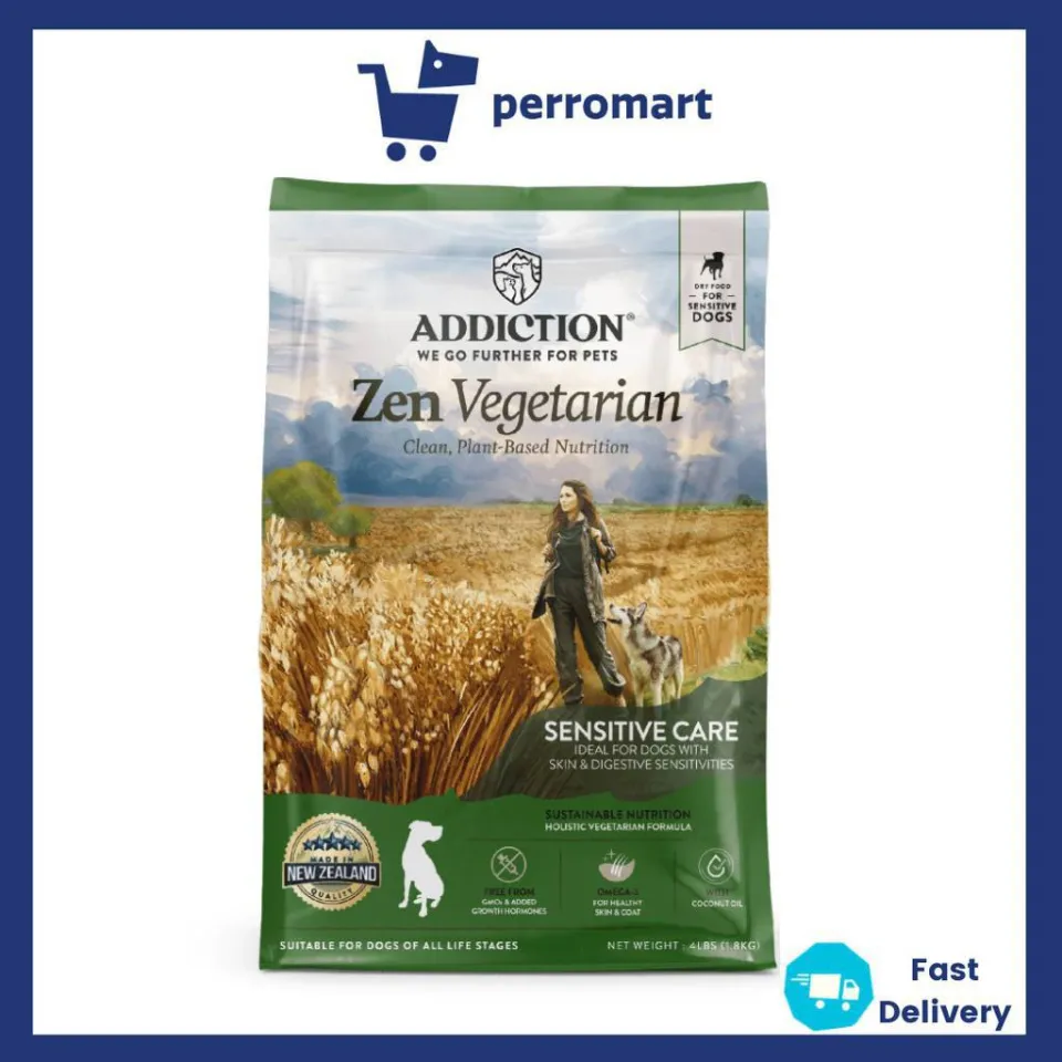 Zen vegetarian outlet dog food