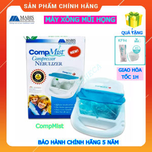 (HỎATỐC-1H)Máy xông mũi họng MABIS COMPMIST Compressor Nebulizer NEW -Máy xông khí dung cho bé & người lớn - Chính hãng
