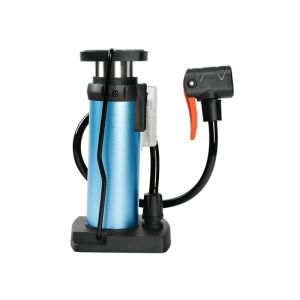 Bơm xe máy xe đạp nhỏ gọn đầu van đa năng bơm xe đạp đạp chân siêu nhẹ dễ dàng di chuyển-NIEVE