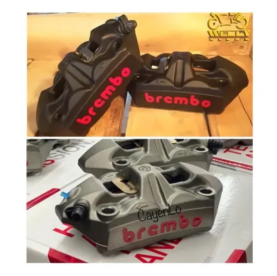 100% ORIGINAL Brake Caliper M4 Black /BREMBO Titanium 100mm MADE IN ITALY for Ducati BMW Aprilia KTM Y15zr Y16ZR LC135