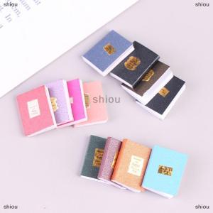[COD] shiou 12 Cái/Bộ mô hình sách thu nhỏ Nhà Búp Bê Nhà búp bê Sổ tay đồ trang trí học tập Nhà búp bê 1:12