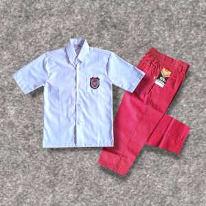 SETELAN SERAGAM SEKOLAH MERAH PUTIH SD ANAK LAKI-LAKI GS SPESIAL