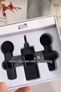 Wireless Lavalier Microphone Clip On Mic Noise Reduction for iPhone Android Type C Mobile Phone Video Recording
