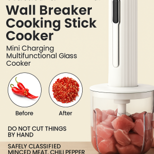 Home small meat grinder multifunction quick cut cooker cordless baby supplement meat mincer