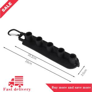 [COD] Multi Functional High Pressure Washer Tips Set With Nozzle Holder 5 7 Nozzle Tips 1 4 Inch Quick Connector DIY Accessories
