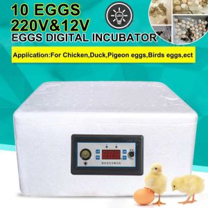 Egg Incubator 130 Eggs Fully Automatic Egg Incubator Intelligent Digital Hatcher Brooder with Temperature Control and Auto Turning for Hatching Chicken Duck Goose Quail Birds Incubators for Farm
