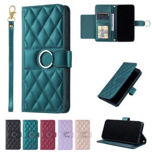 Leather Wallet Cards Solt Case For Realme 12X 12 Lite 13 Pro Plus 4G 5G Flip Phone Stand Cover With Lanyard