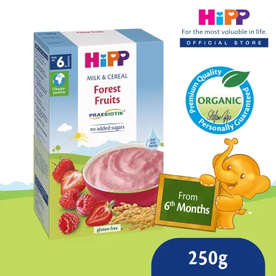 HiPP Milk & Cereal Forest Fruits 250G