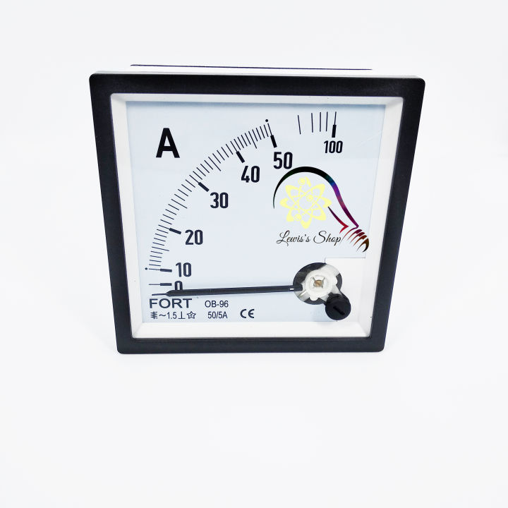 Amperemeter Analog AC 50A 60A 75A 100A 150A Ampere Meter High Quality