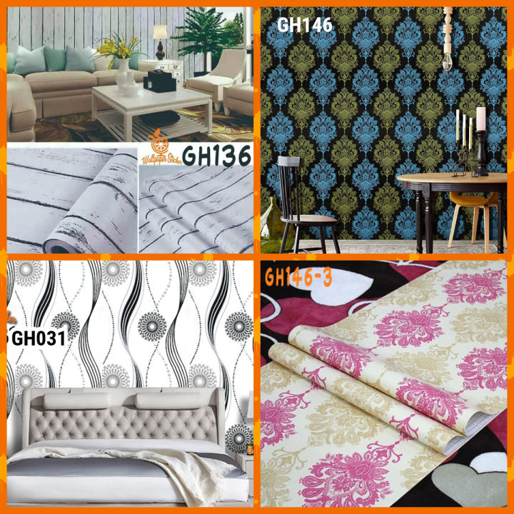 wallpaper dinding murah anti air 3d wallpaper dinding wallpaper kamar ...