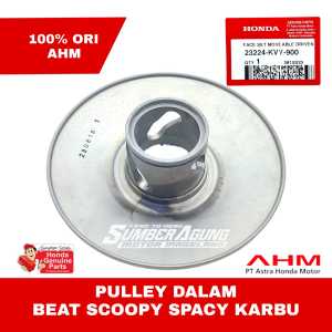 PULLEY PULLY DALAM CEWE FACE SET MOVABLE DRIVEN BEAT SCOOPY SPACY KARBU ORI AHM 23224-KVY-900
