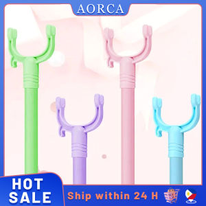 Balcony Fork Pole Clothes Hangers Retractable Pole Space-Saving Drying Rack for home Laundry Tools Household tools