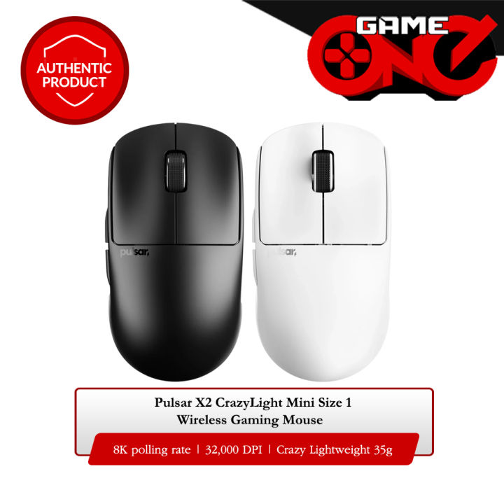 Pulsar X2H crazy light White ゲーミングマウス X2 CrazyLight Mini