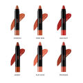 IMPLORA Lip Crayon Satin dengan 6 Shade. 