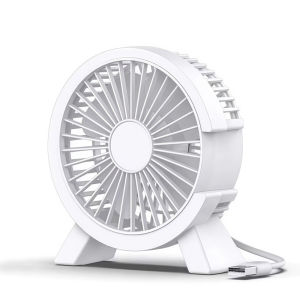 Portable Table Fan Mini Desk Fan Flexible Adjustable Neck Plug-In Electric Fan Quiet Cooling Fan for Home Office Bedroom