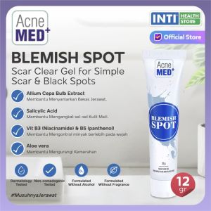 ACNEMED Whitening Blemish Krim penghilang flek hitam Krim Dark spot removal cream 12g Niacinamide Whitening Cream Whitening
