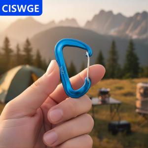 [COD] CISWGE 12kN Tactical Carabiner Heavy Duty Non Locking Clip Belt Hook for Outdoor Emergency Survival Hiking